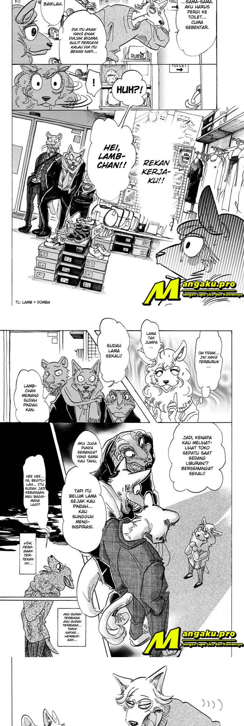 Beastars Bab 110 halaman 5