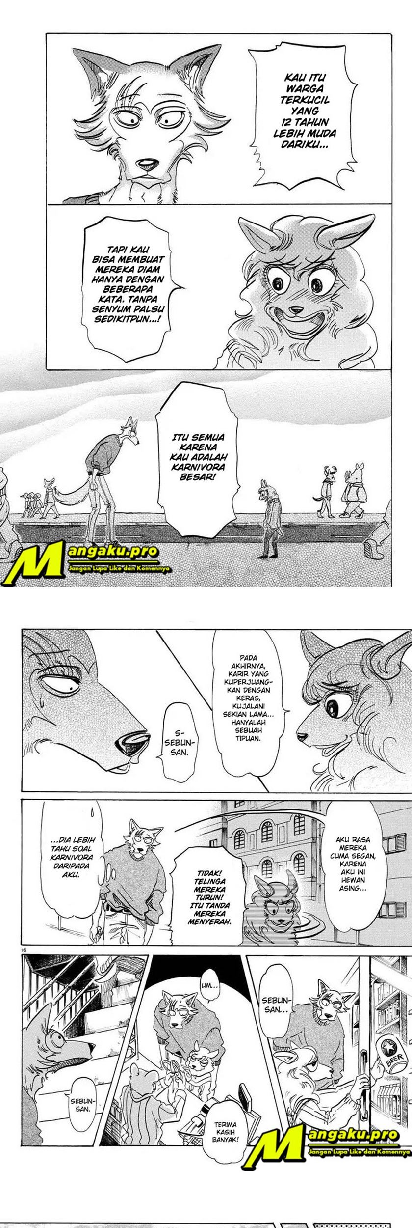 Beastars Bab 110 halaman 10