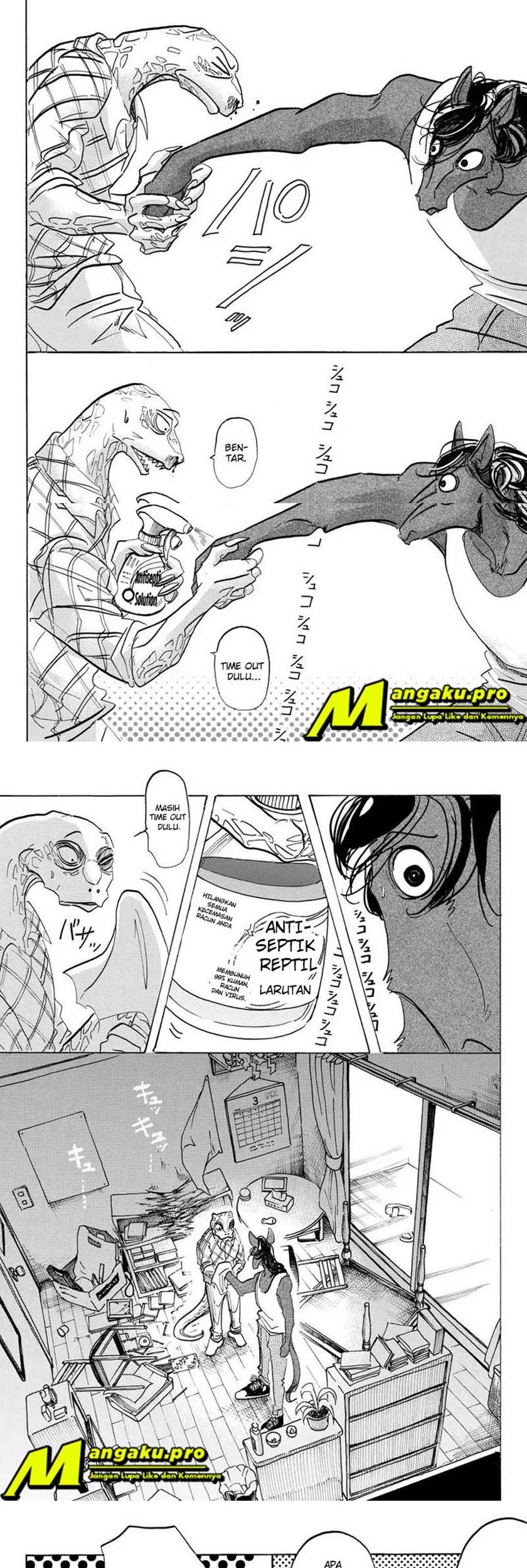 Beastars Bab 112 halaman 9