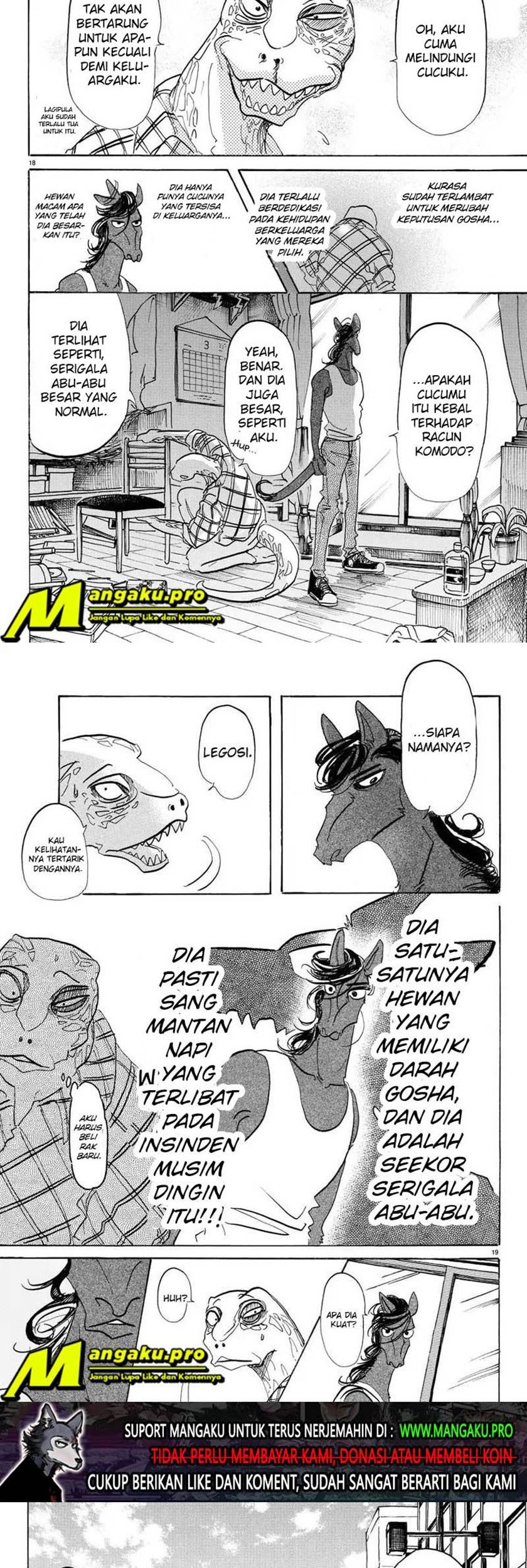 Beastars Bab 112 halaman 11