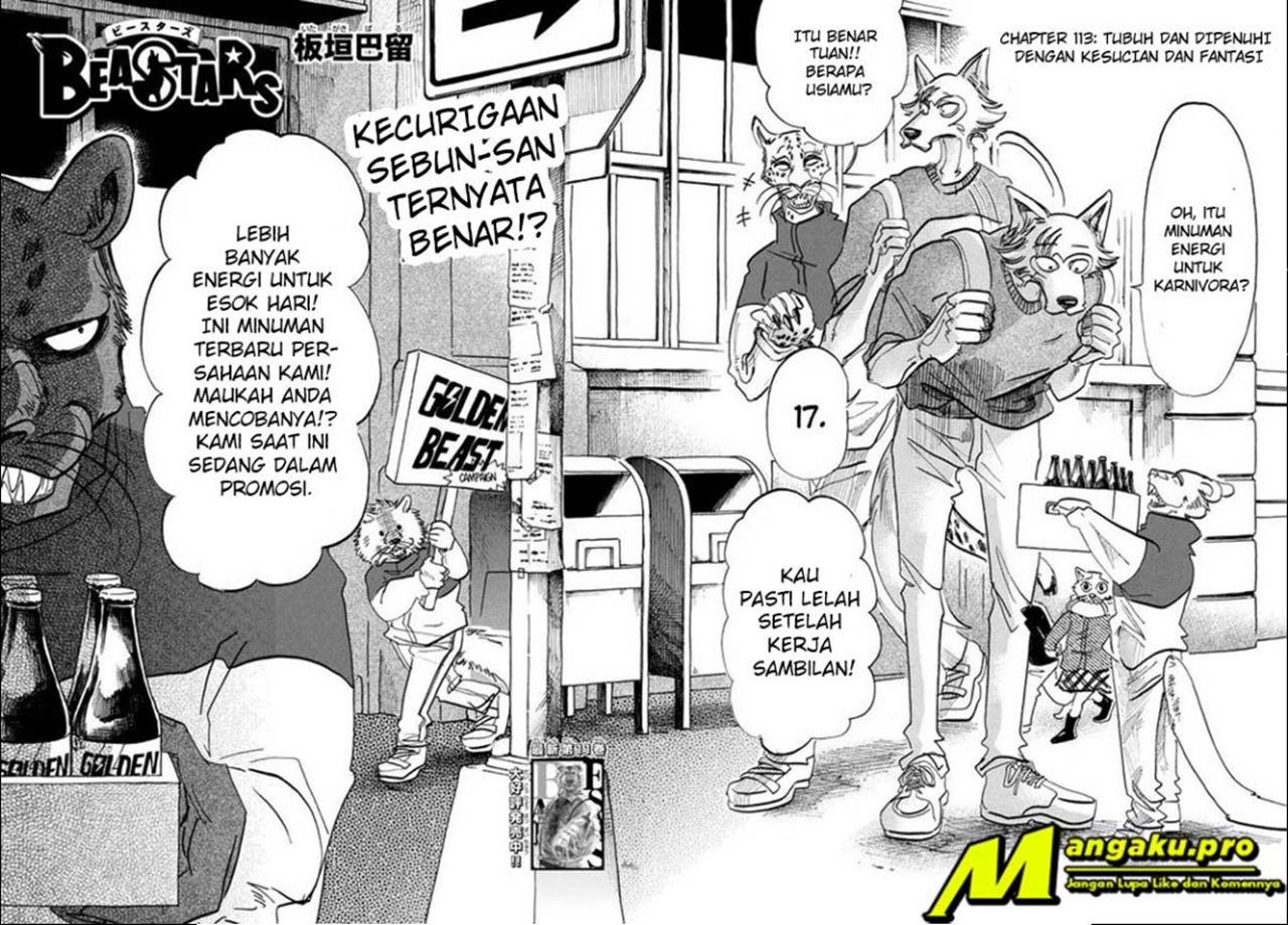 Beastars Bab 113 halaman 4