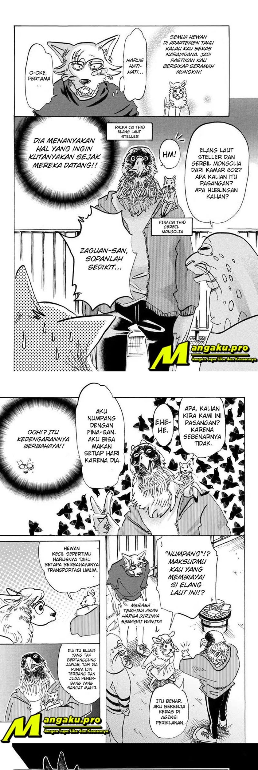 Beastars Bab 115 halaman 8