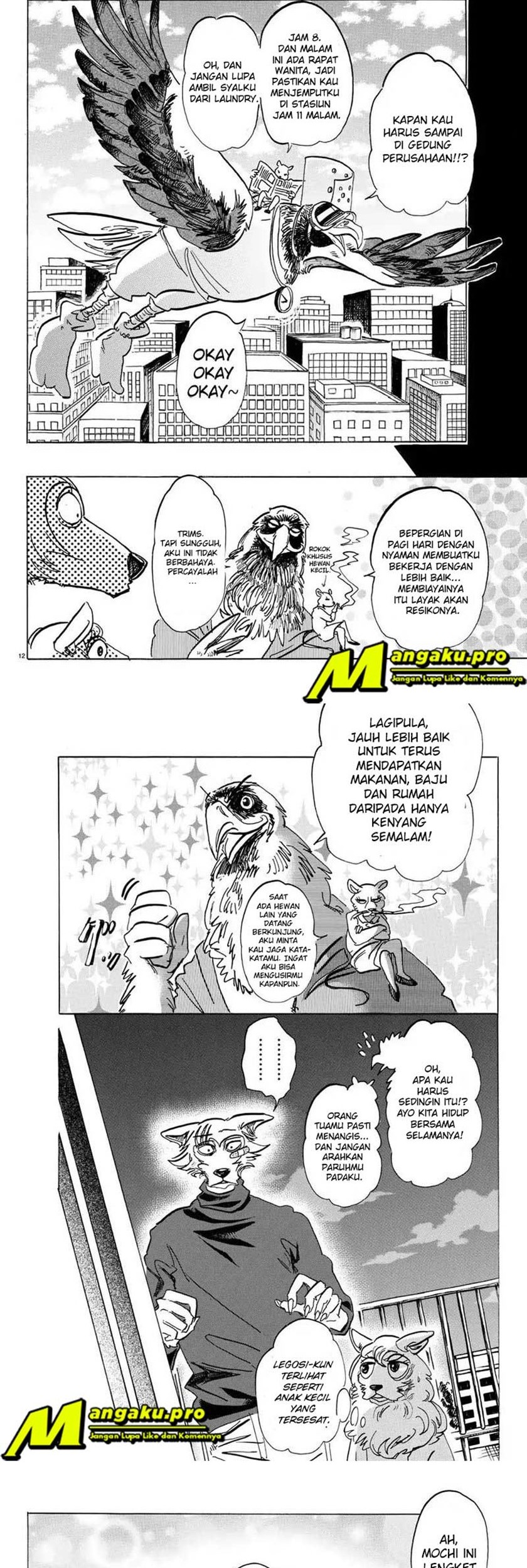 Beastars Bab 115 halaman 9