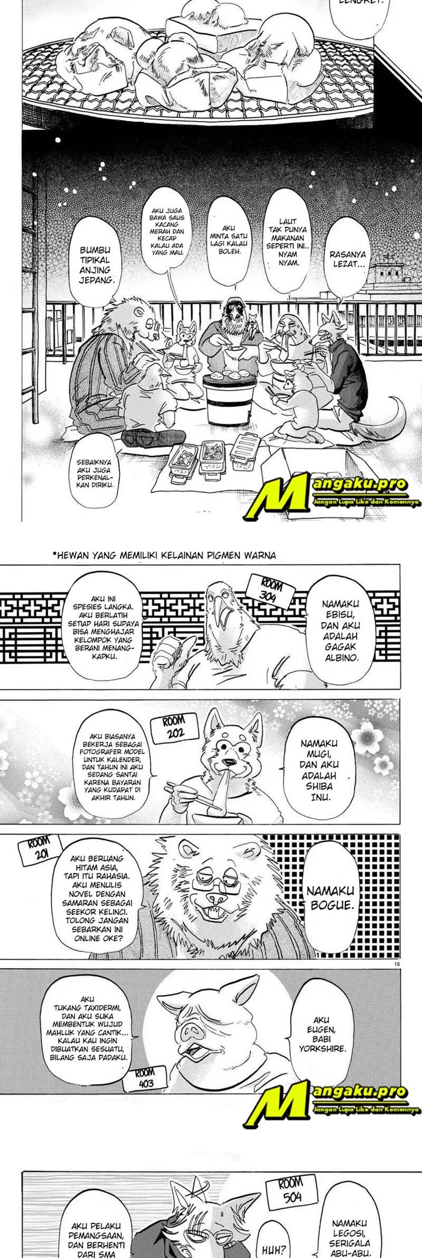 Beastars Bab 115 halaman 10