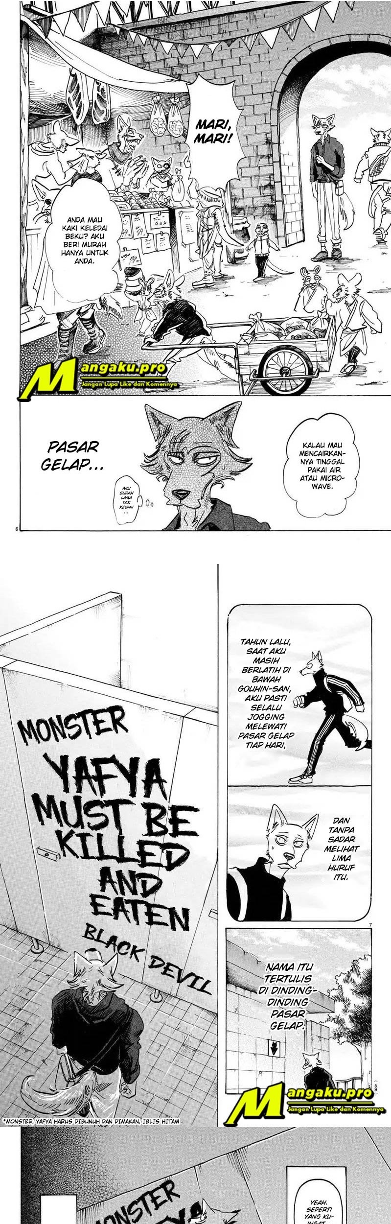 Beastars Bab 116 halaman 6