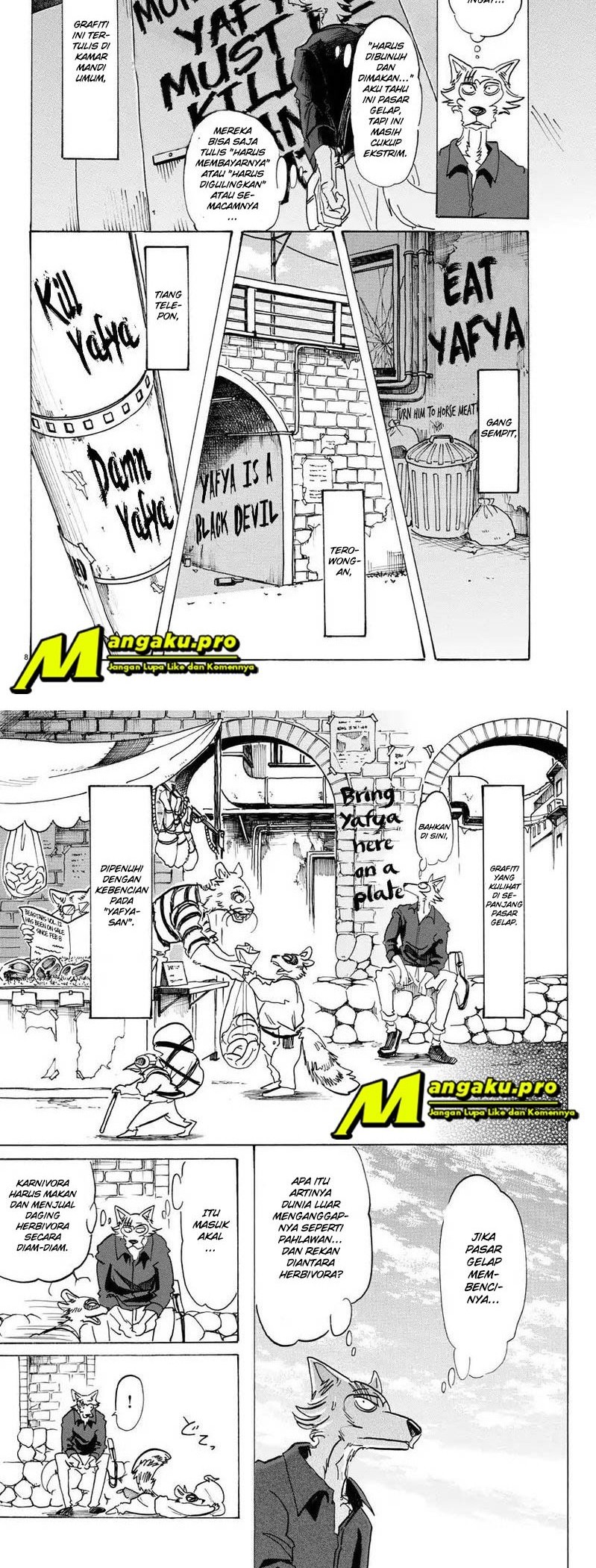 Beastars Bab 116 halaman 7