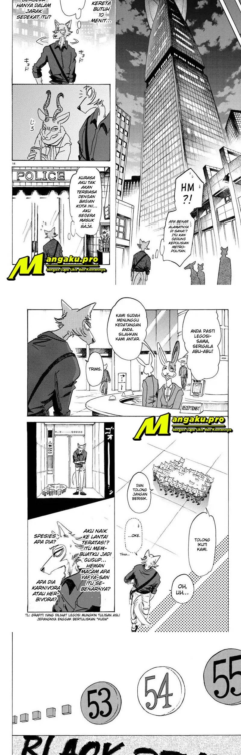Beastars Bab 116 halaman 10