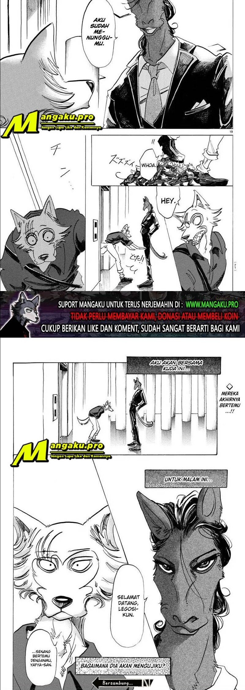 Beastars Bab 116 halaman 13