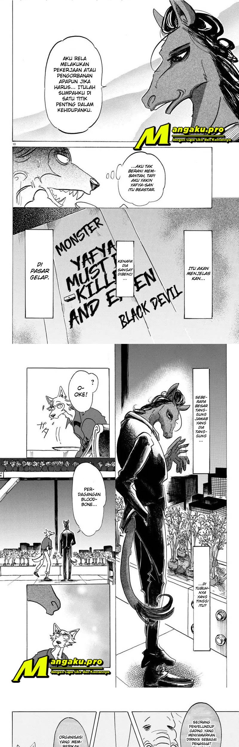 Beastars Bab 117 halaman 6