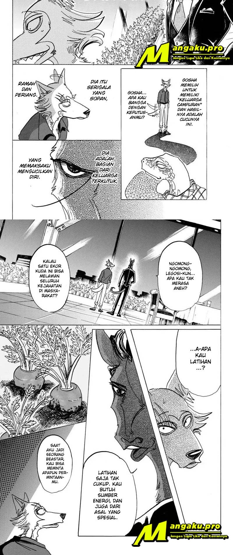 Beastars Bab 117 halaman 8