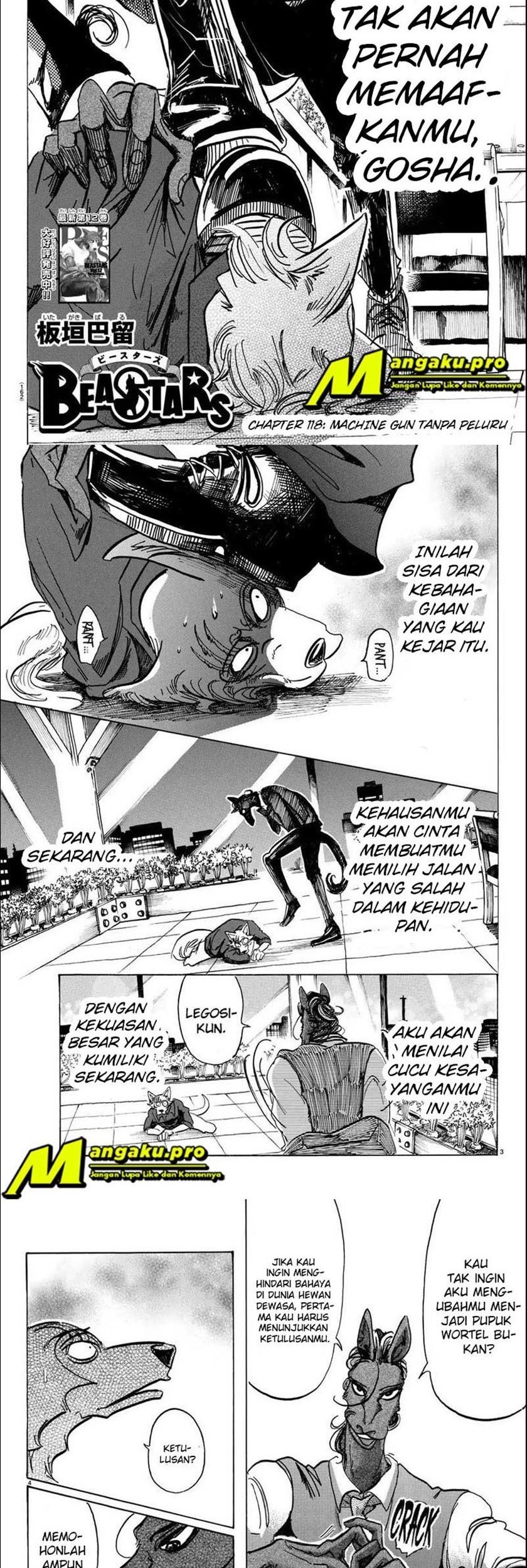 Beastars Bab 118 halaman 2