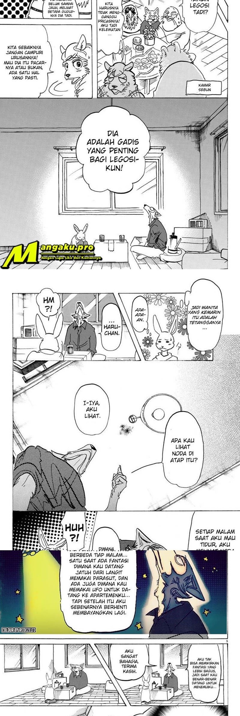 Beastars Bab 121 halaman 3