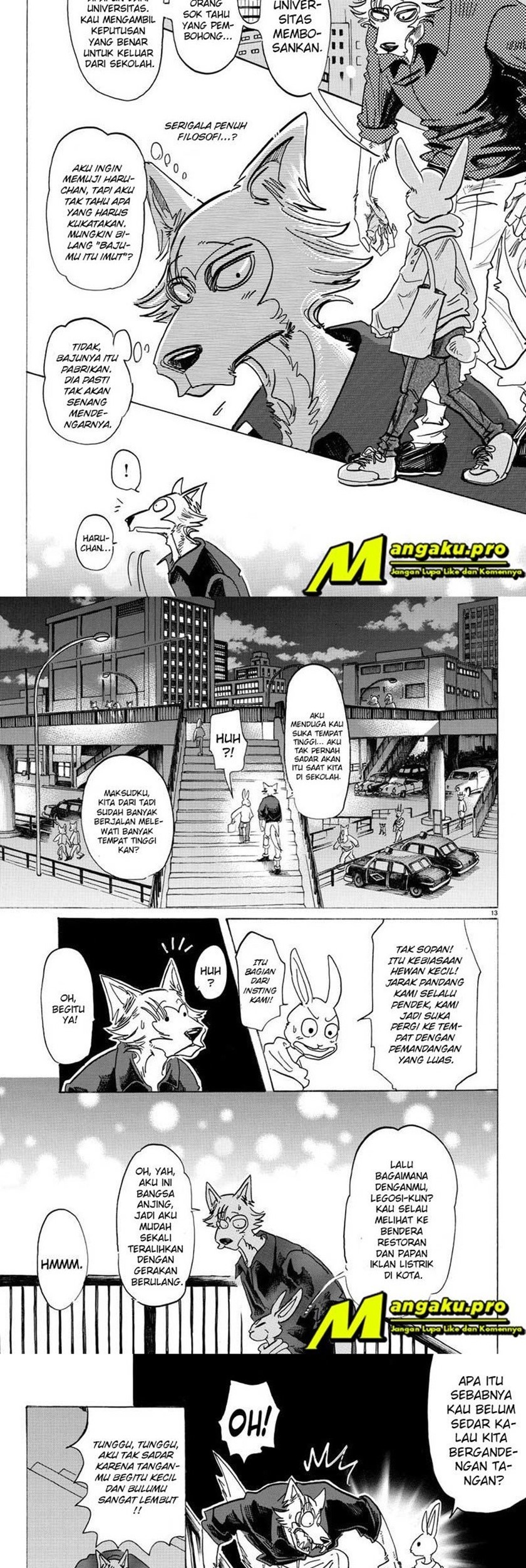 Beastars Bab 121 halaman 9