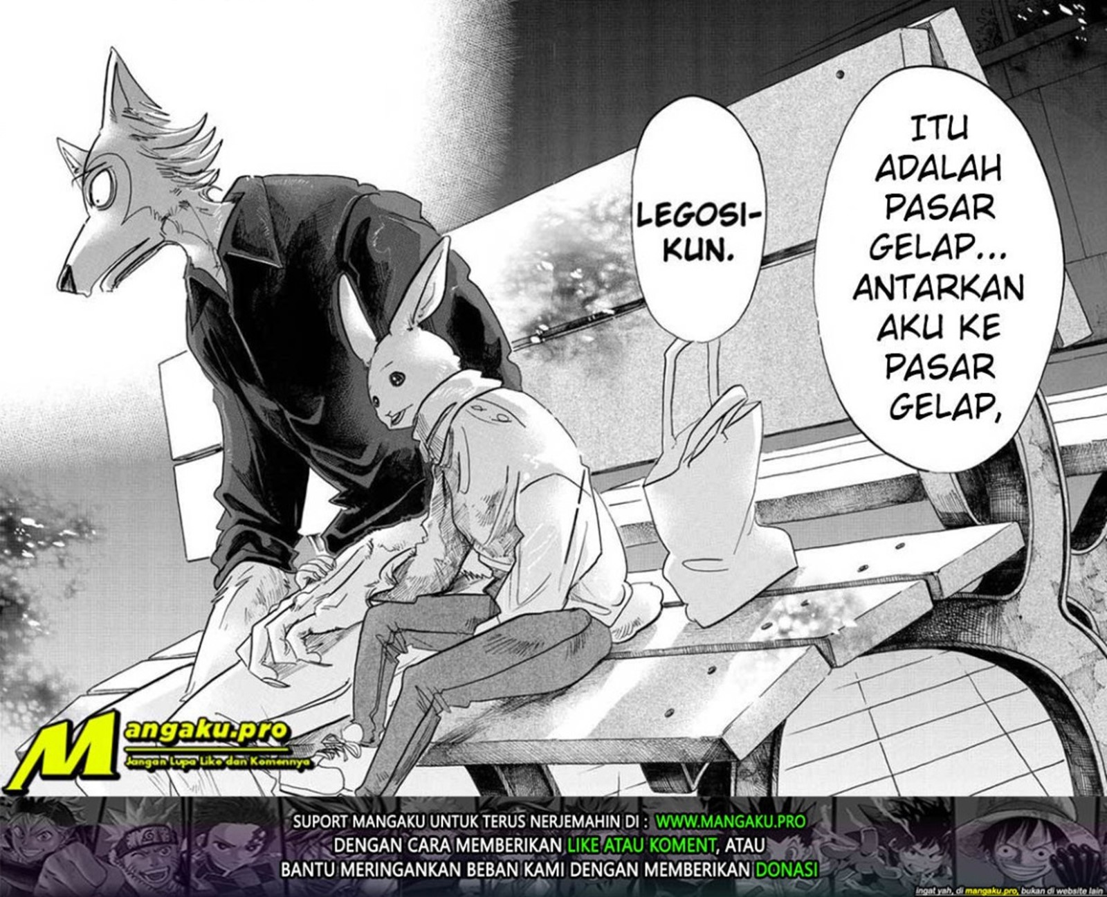 Beastars Bab 121 halaman 13