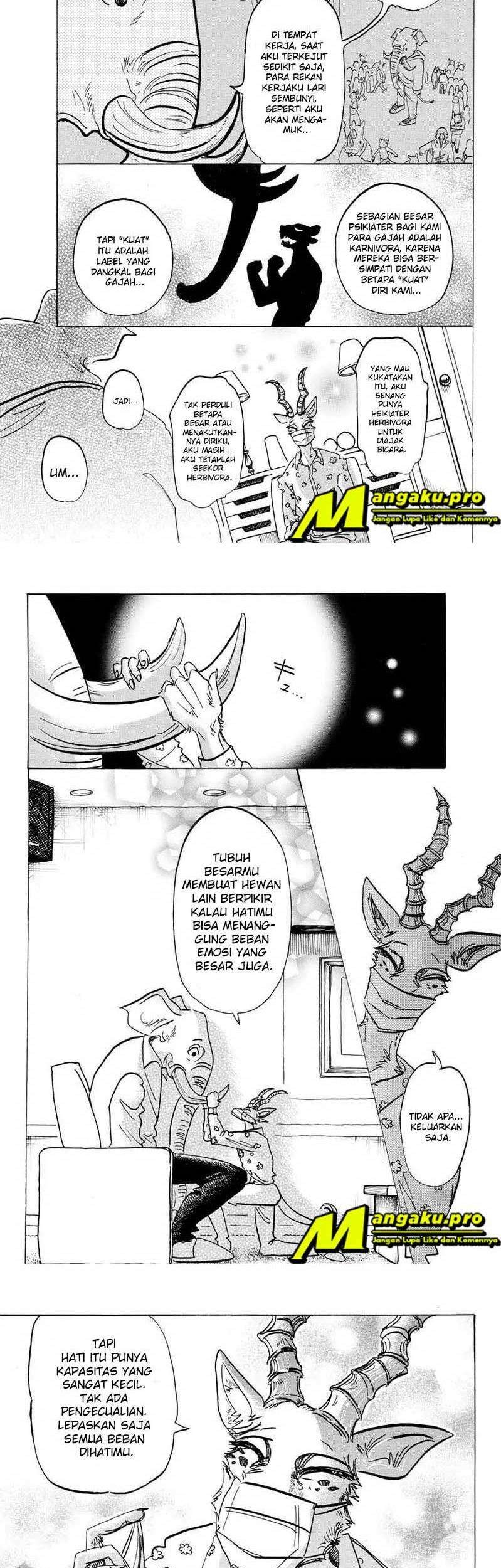 Beastars Bab 124 halaman 3