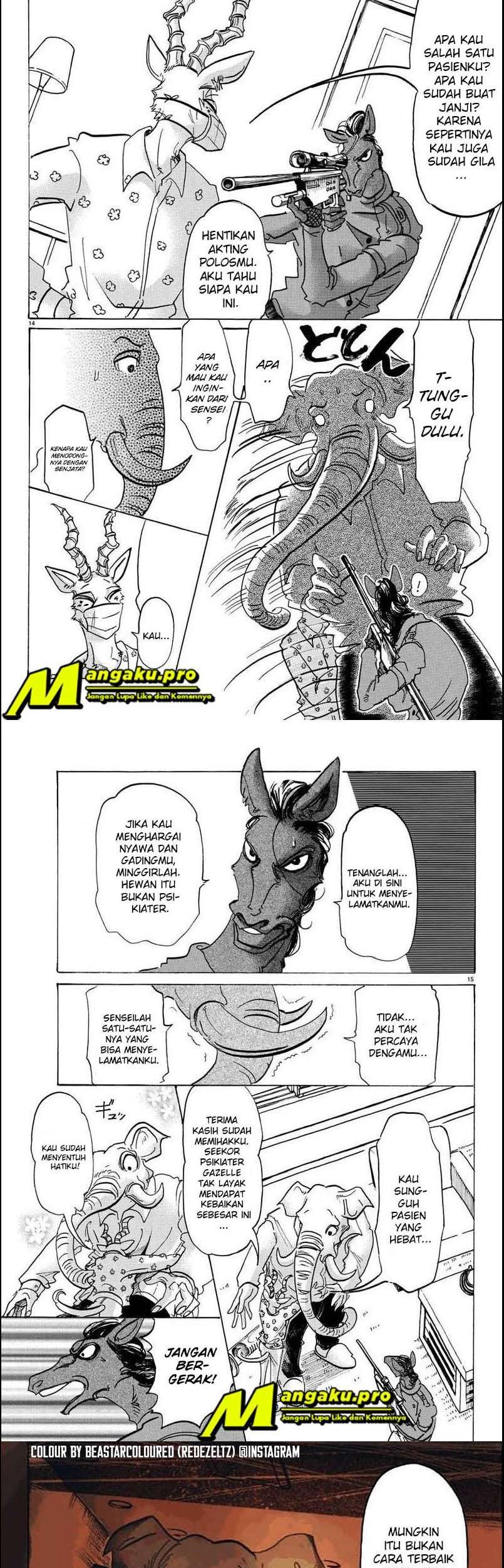 Beastars Bab 124 halaman 10