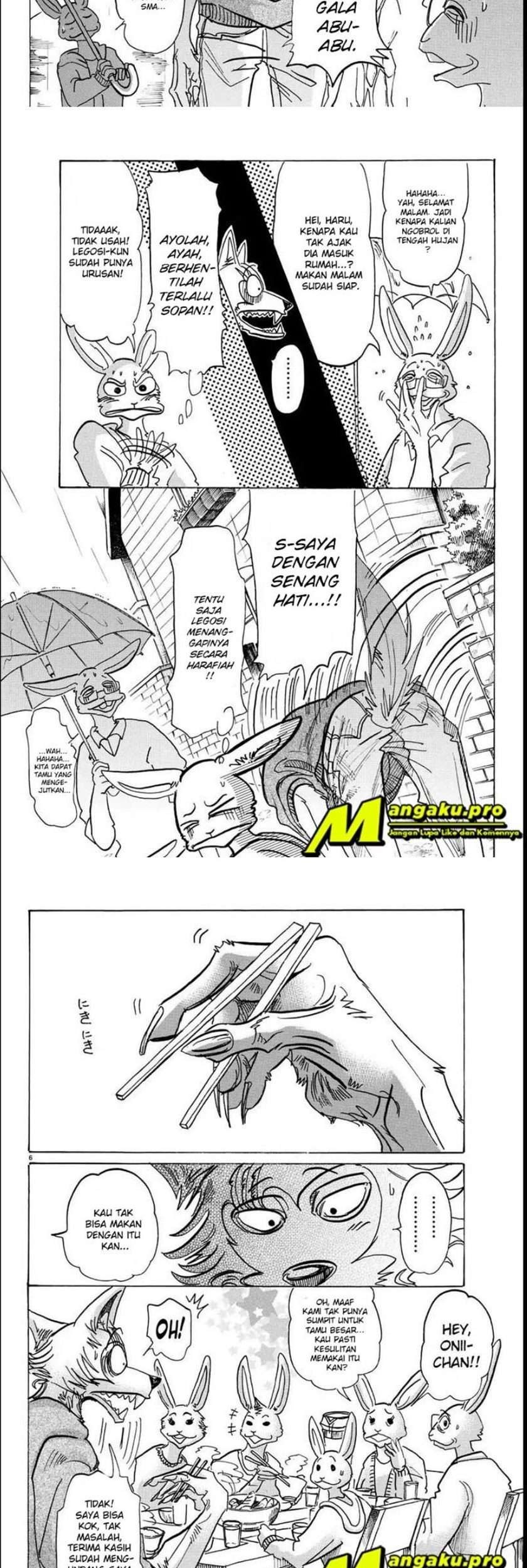 Beastars Bab 125 halaman 3