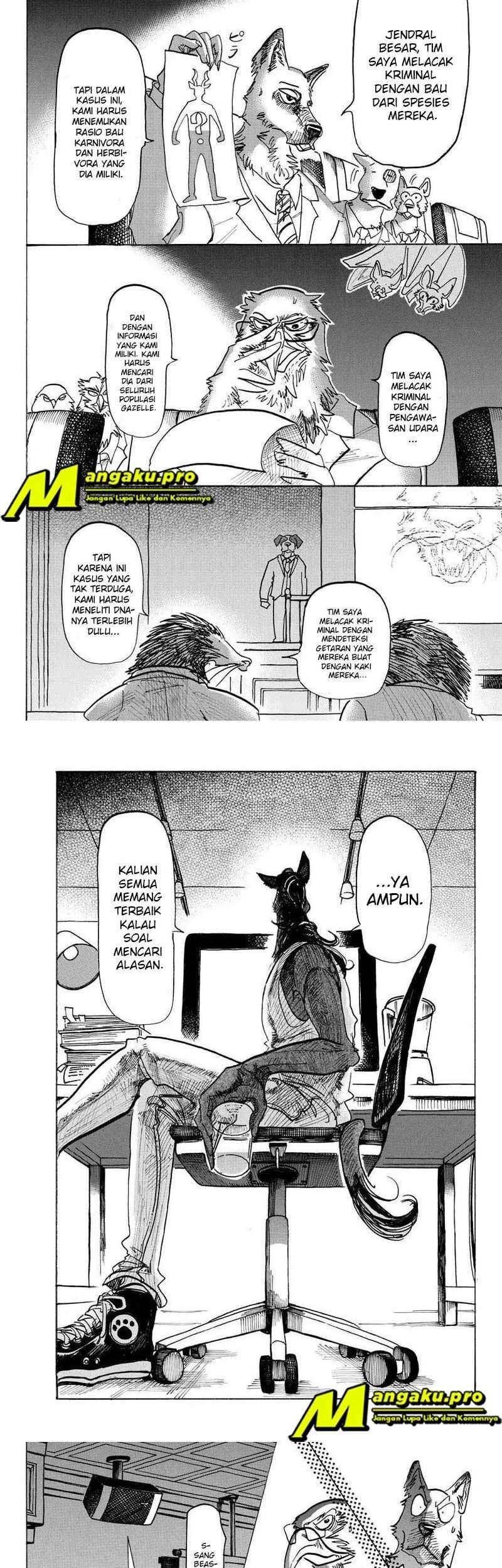 Beastars Bab 126 halaman 3