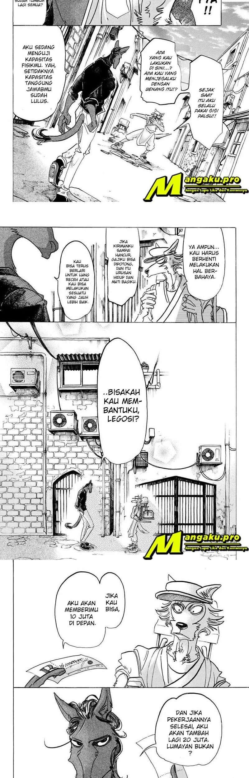 Beastars Bab 126 halaman 9
