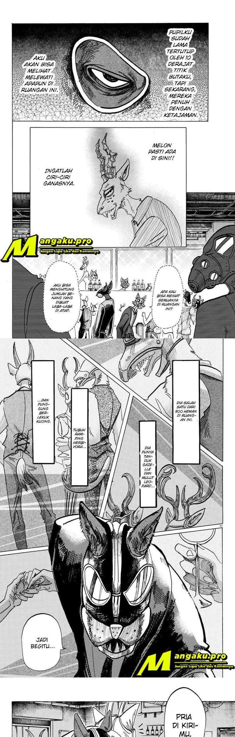 Beastars Bab 128 halaman 9