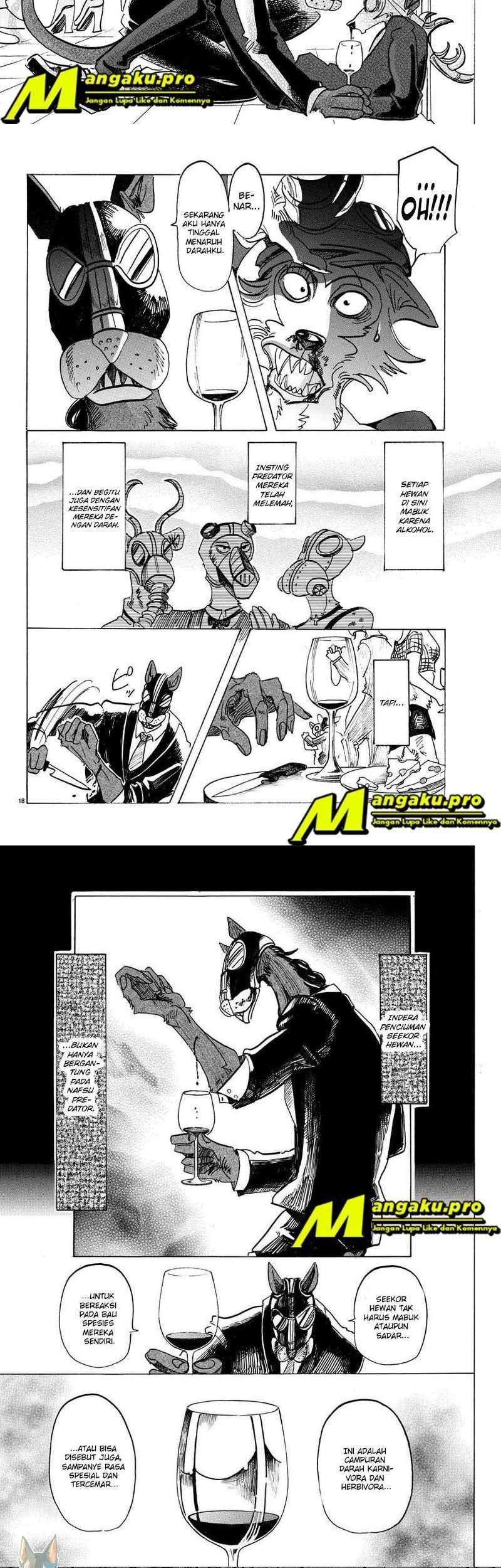 Beastars Bab 128 halaman 15