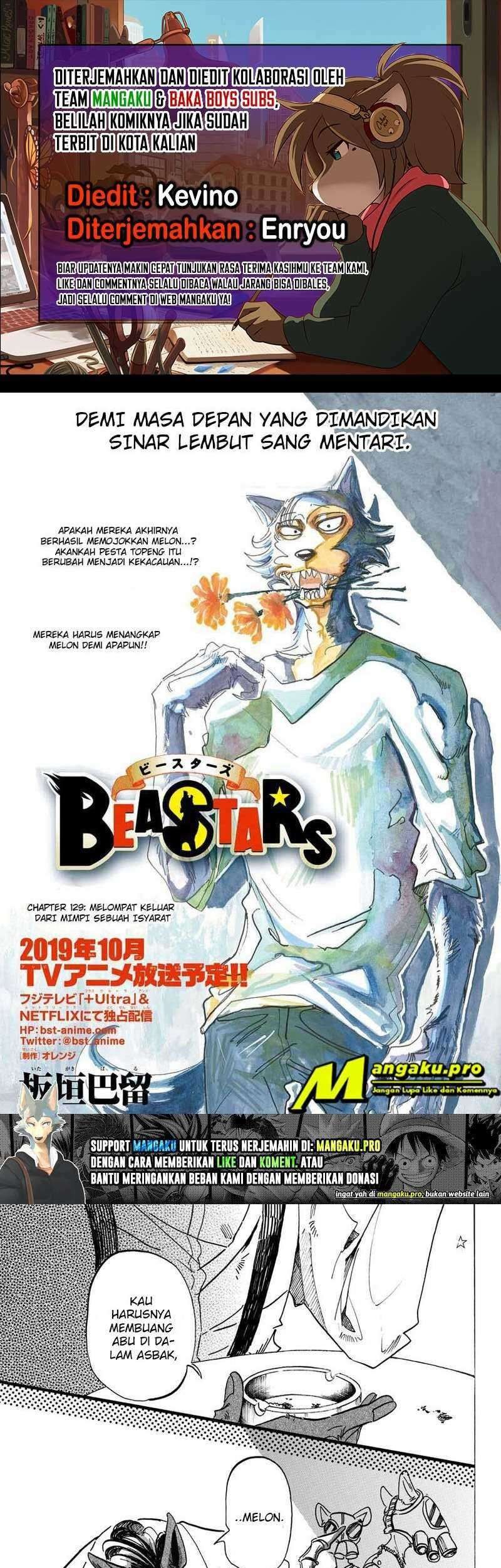 Beastars Bab 129 halaman 1