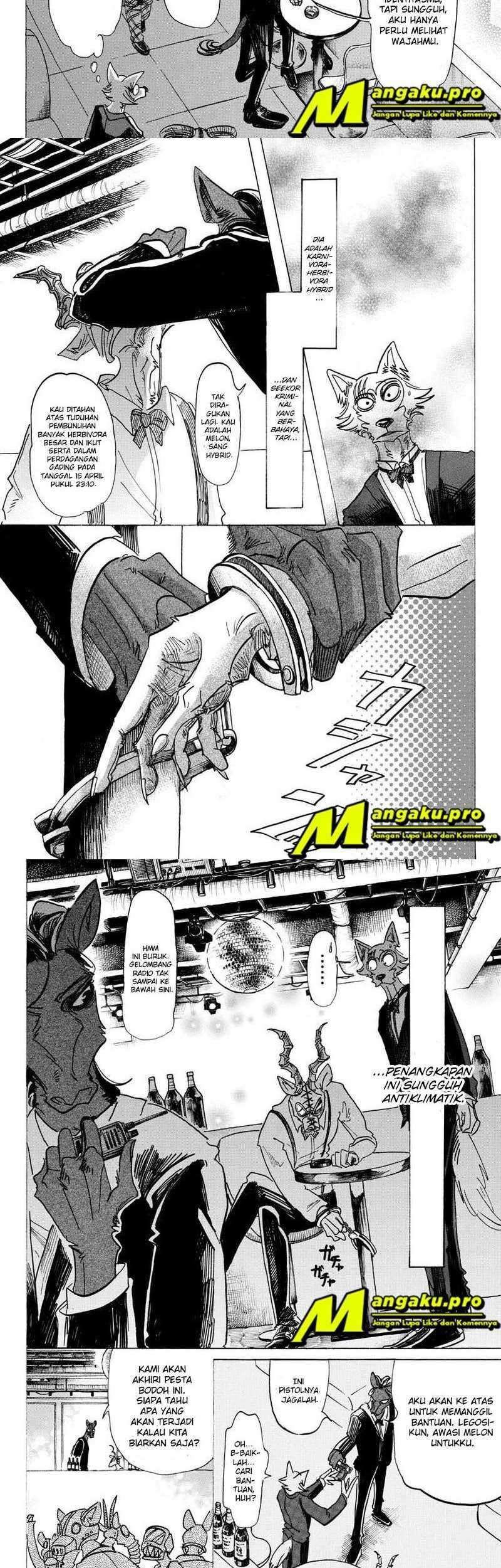 Beastars Bab 129 halaman 3