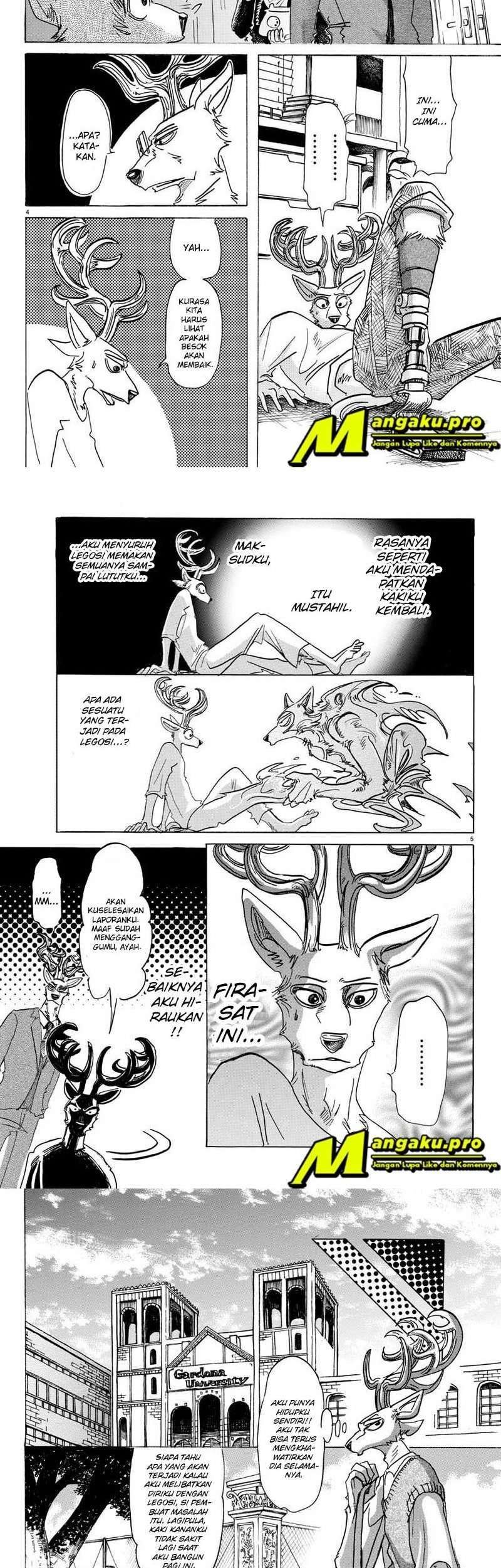Beastars Bab 130 halaman 3