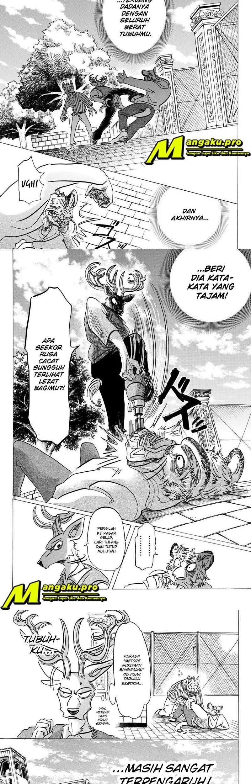 Beastars Bab 130 halaman 7