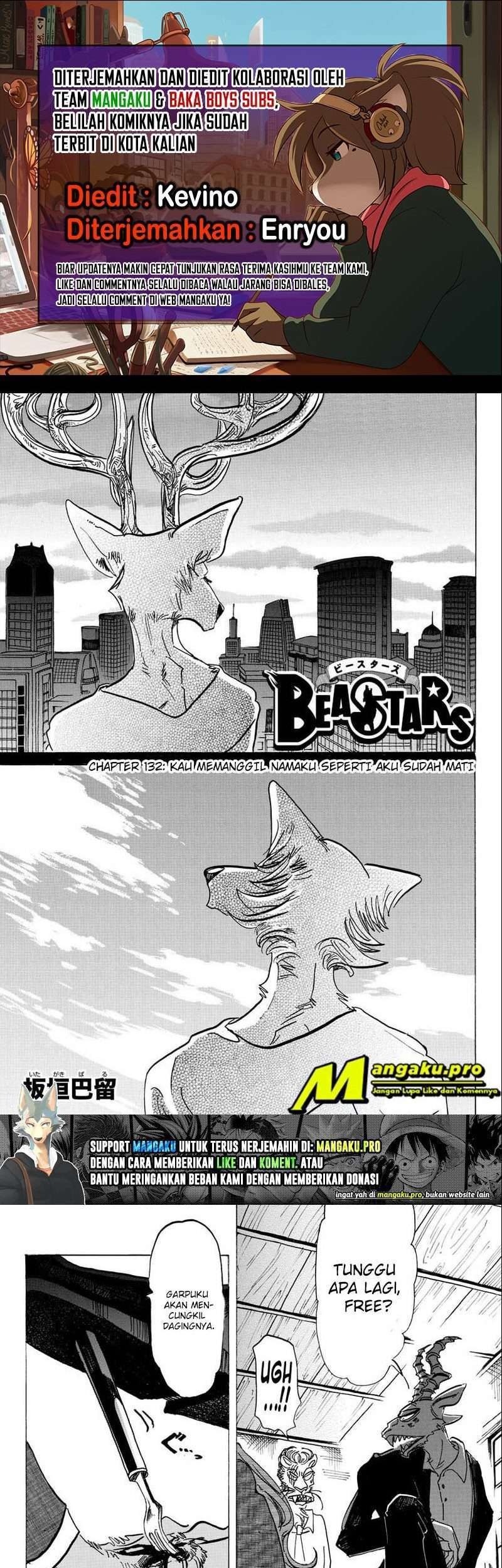 Beastars chapter 132 halaman 1