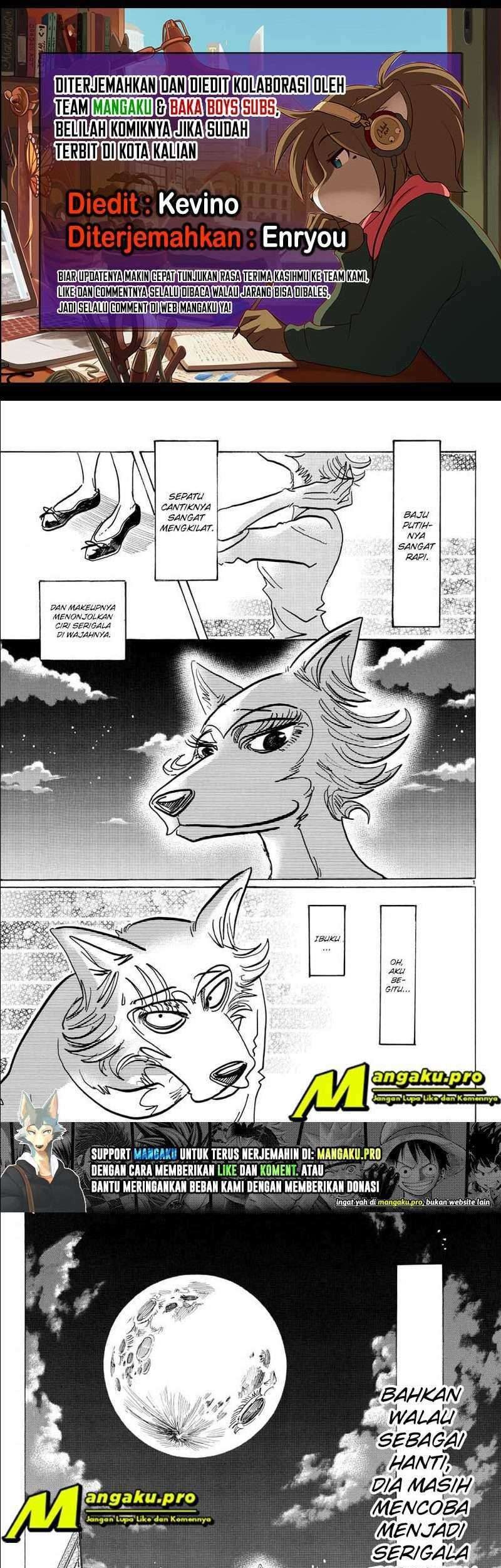 Beastars Bab 133 halaman 1