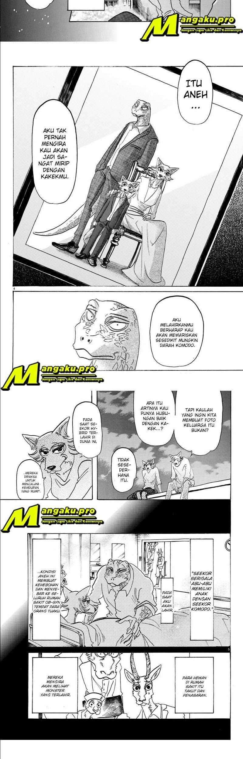 Beastars Bab 133 halaman 3