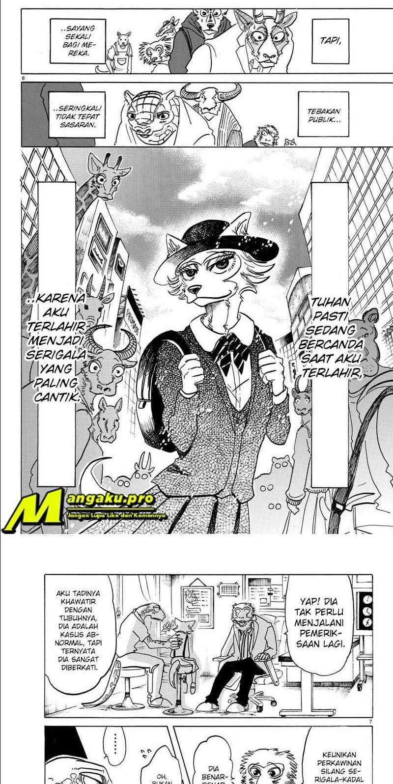 Beastars Bab 133 halaman 4