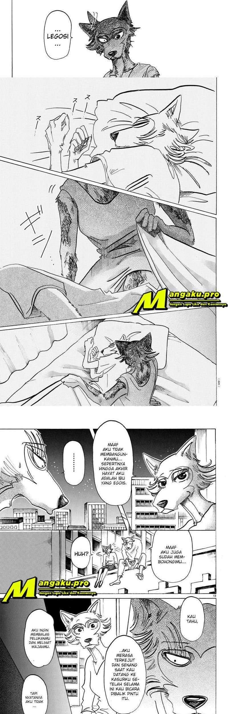Beastars Bab 134 halaman 9