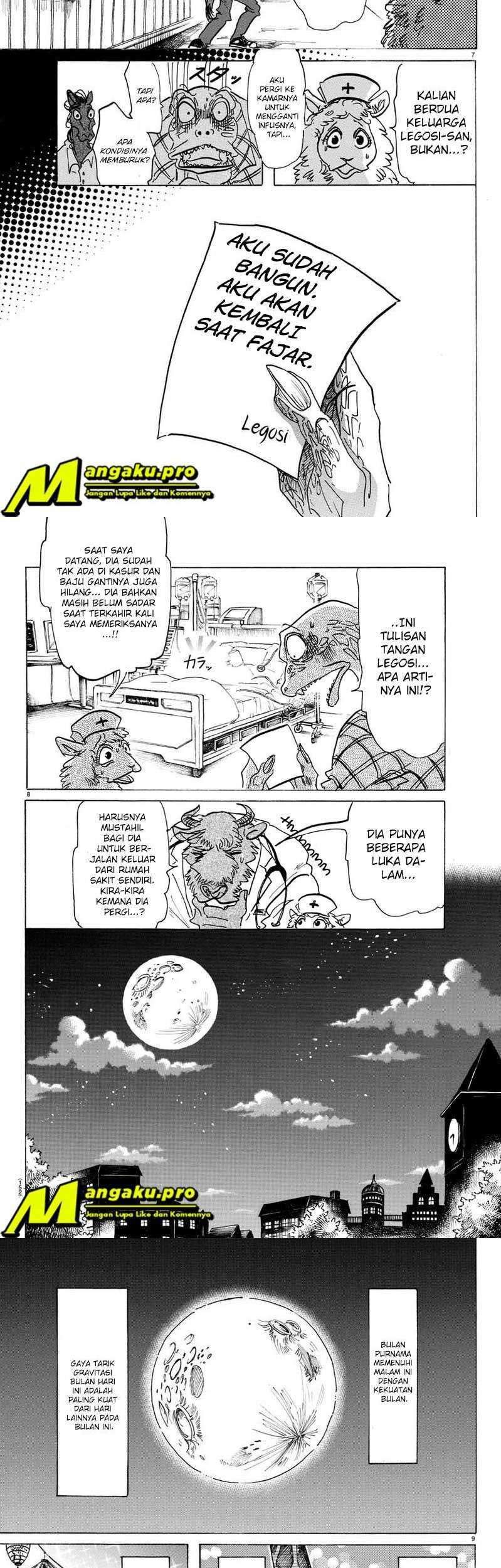 Beastars Bab 135 halaman 5