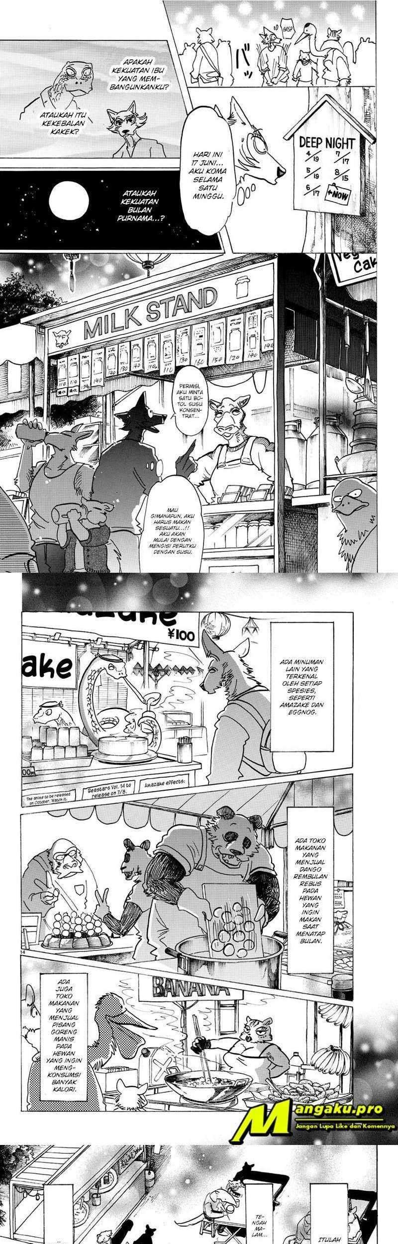 Beastars Bab 135 halaman 9