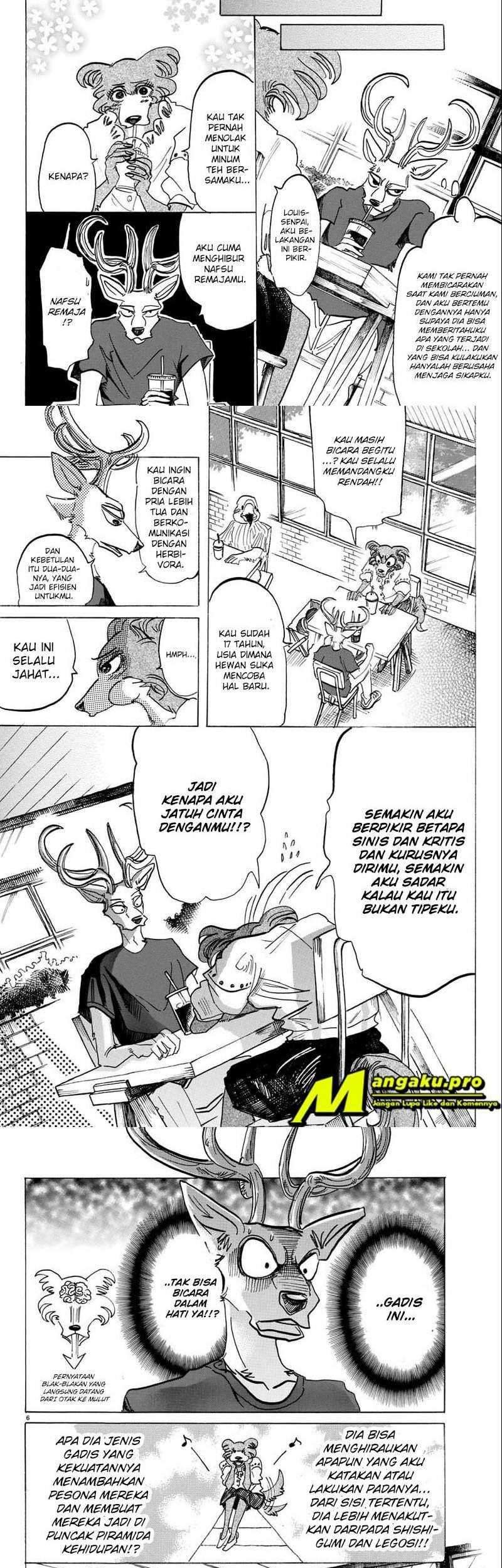 Beastars Bab 136 halaman 5