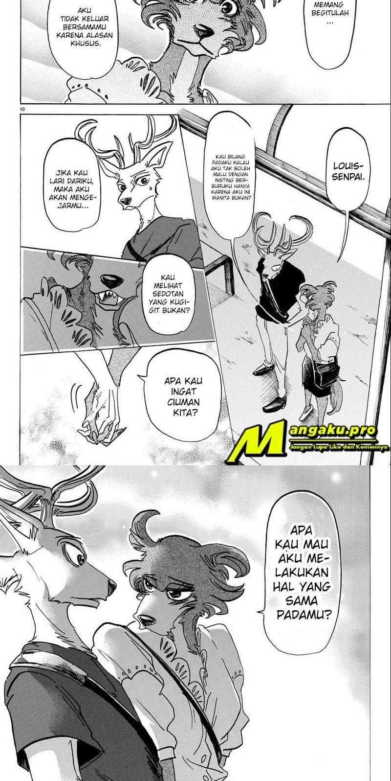 Beastars Bab 136 halaman 8
