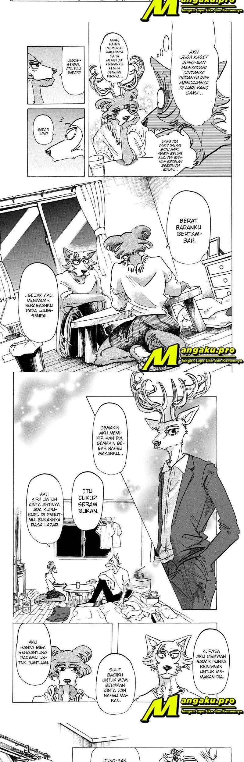 Beastars Bab 137 halaman 3