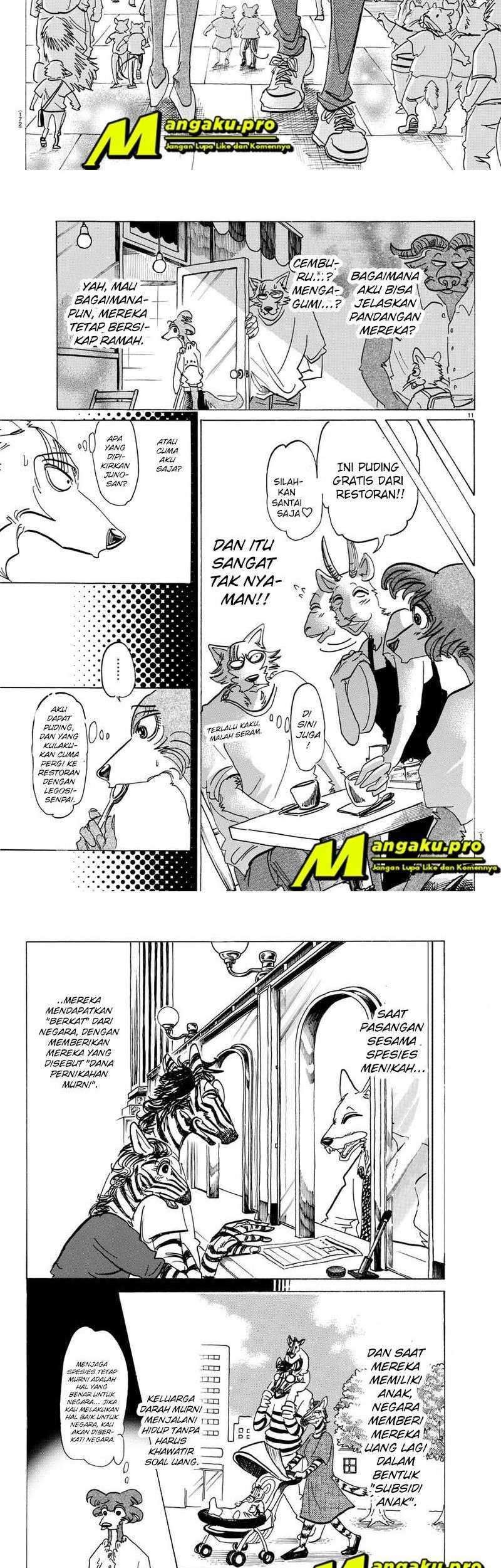 Beastars Bab 137 halaman 9