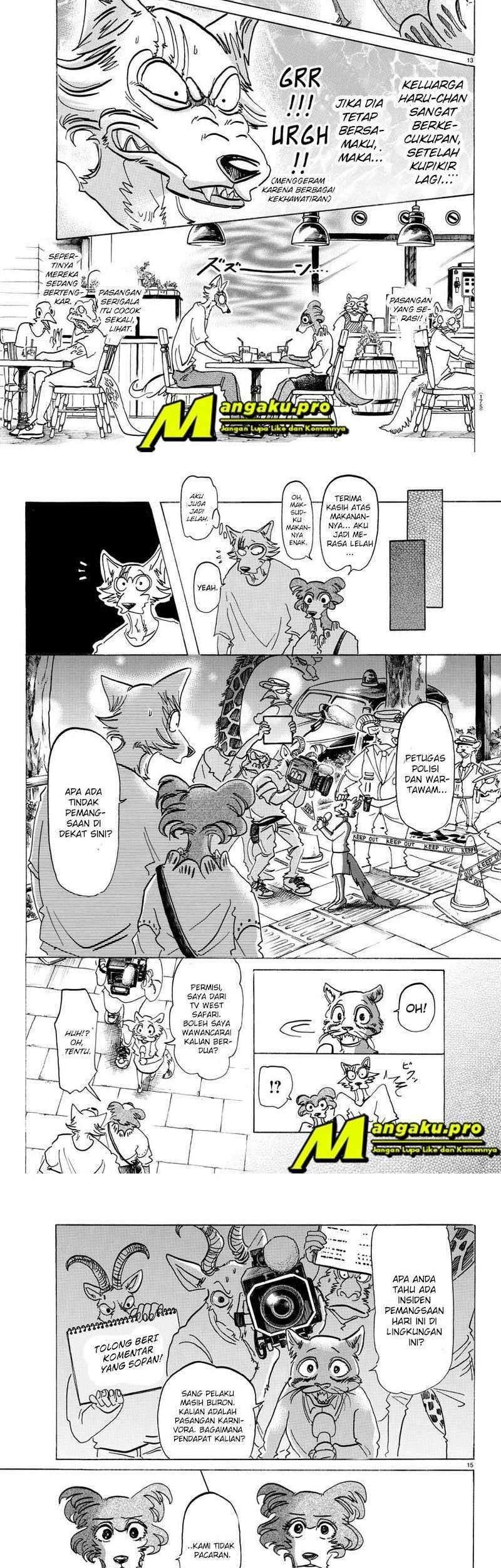 Beastars Bab 137 halaman 11
