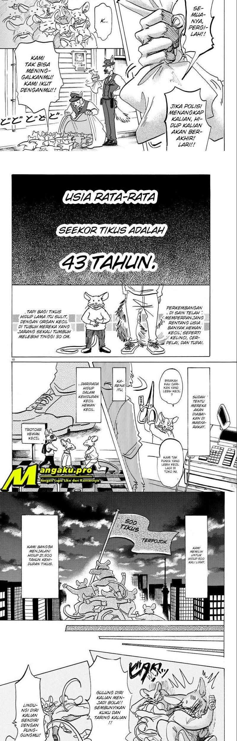 Beastars Bab 138 halaman 6