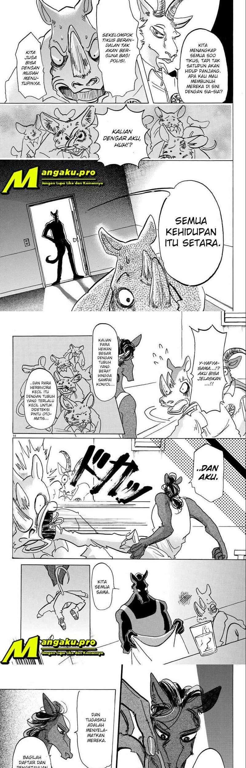 Beastars Bab 138 halaman 8