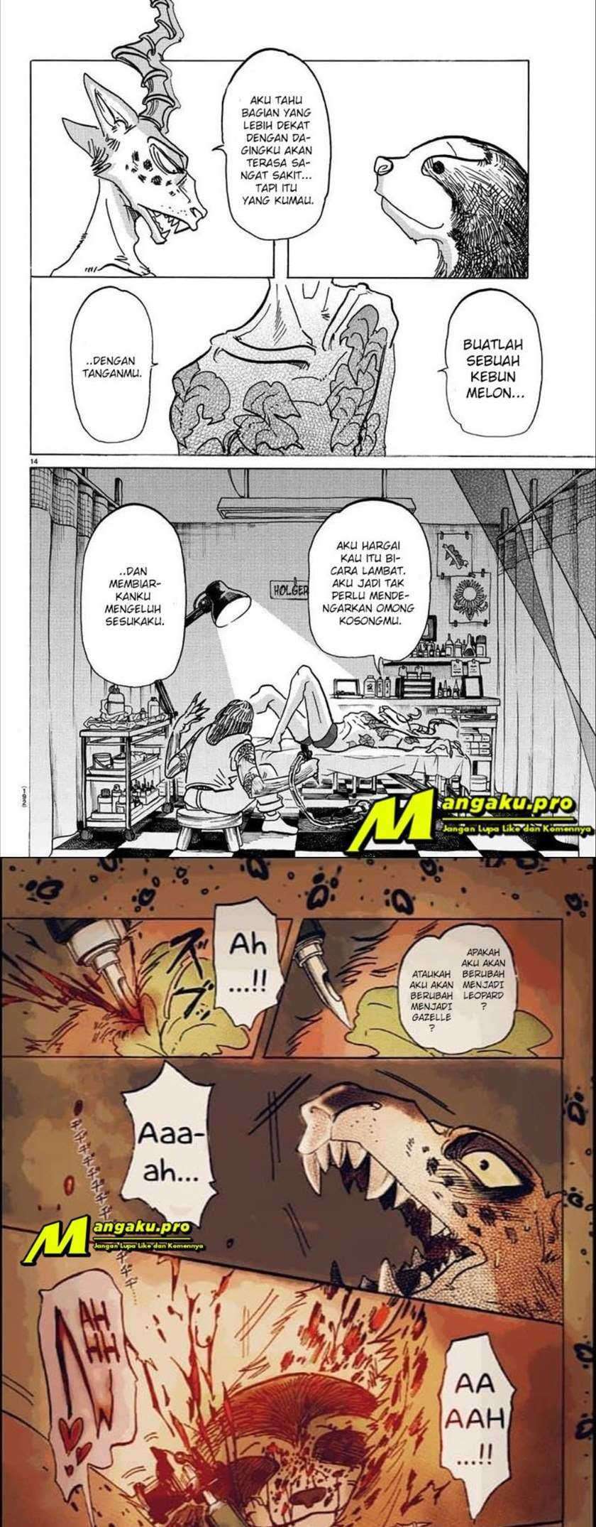 Beastars chapter 139 halaman 8