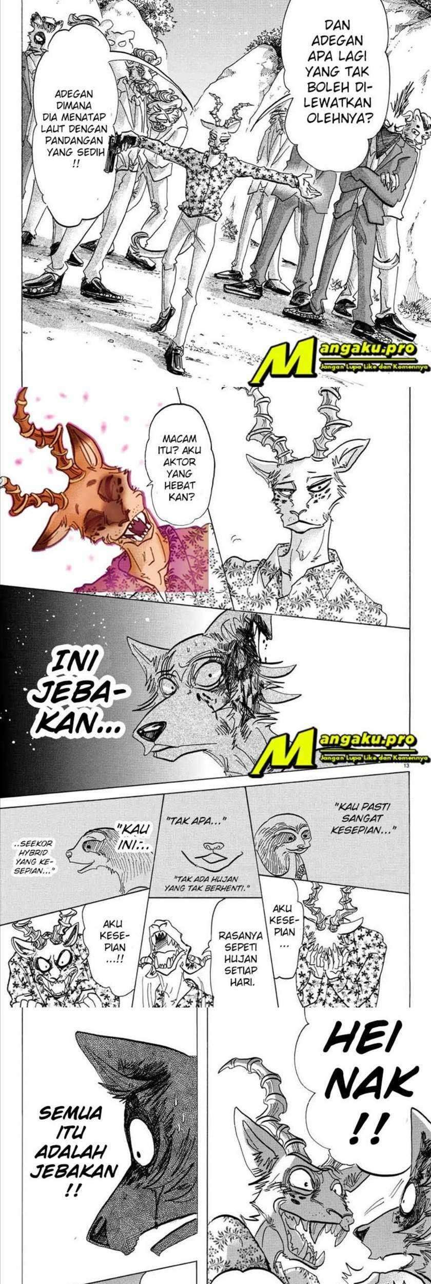 Beastars Bab 140 halaman 9