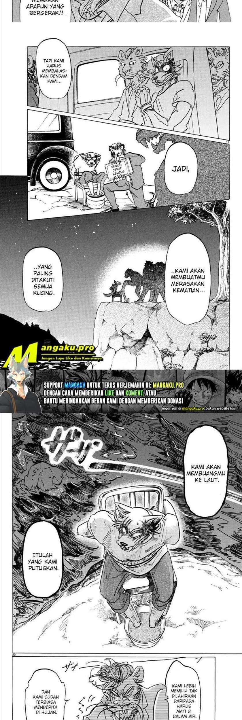 Beastars Bab 140 halaman 15