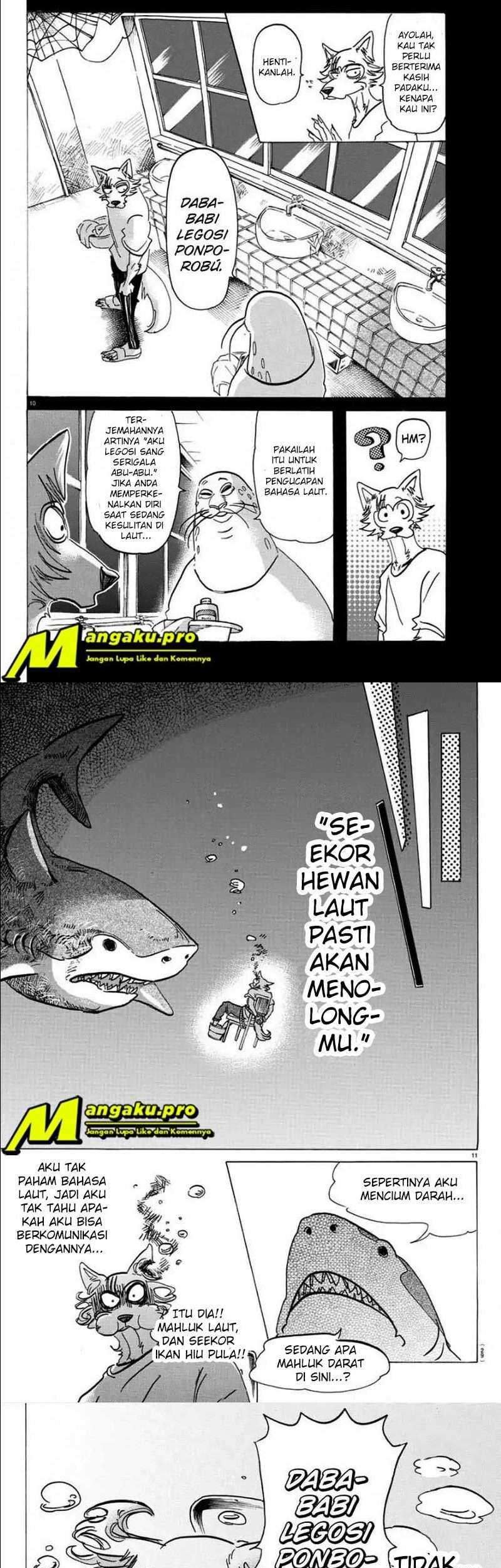 Beastars Bab 141 halaman 7