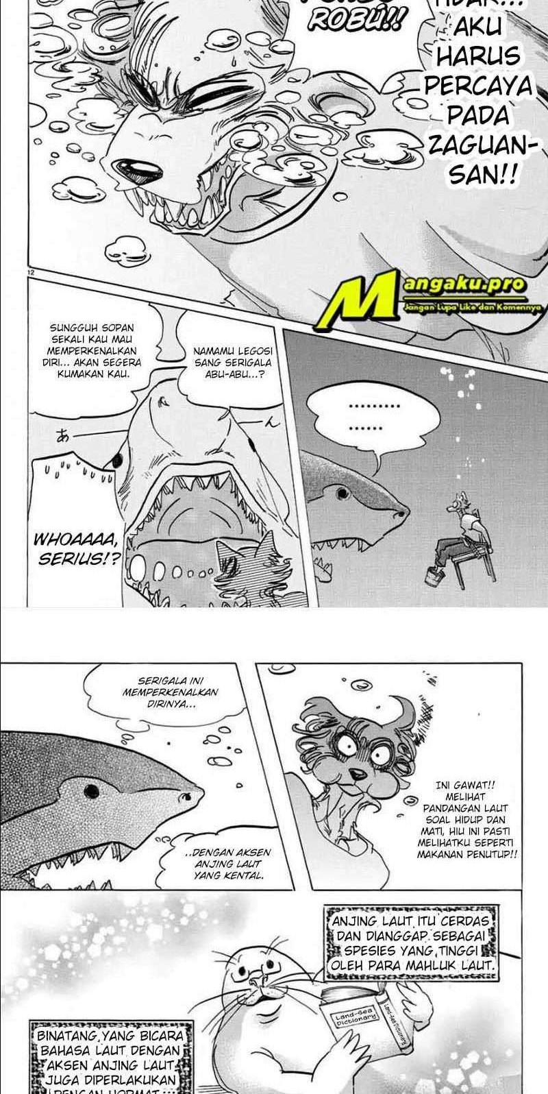 Beastars Bab 141 halaman 8
