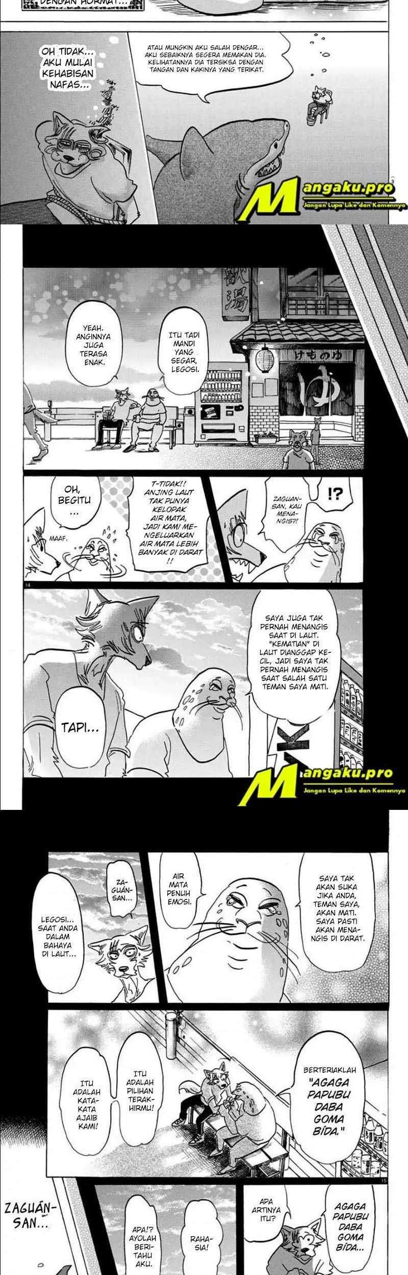 Beastars Bab 141 halaman 9
