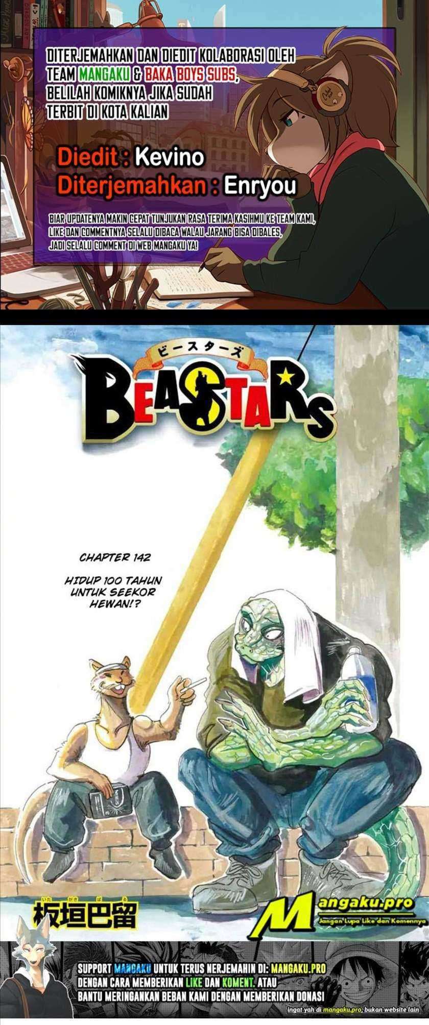 Beastars Bab 142 halaman 1
